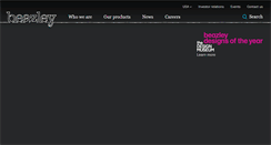 Desktop Screenshot of beazley.com